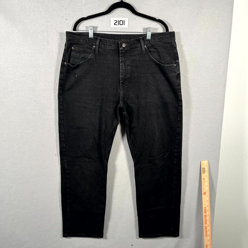 Wrangler Five Star Premium Relaxed Jeans Mens 36x30 Blue Denim‎ Comfort Stretch